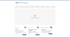 Desktop Screenshot of iqraquranreading.com